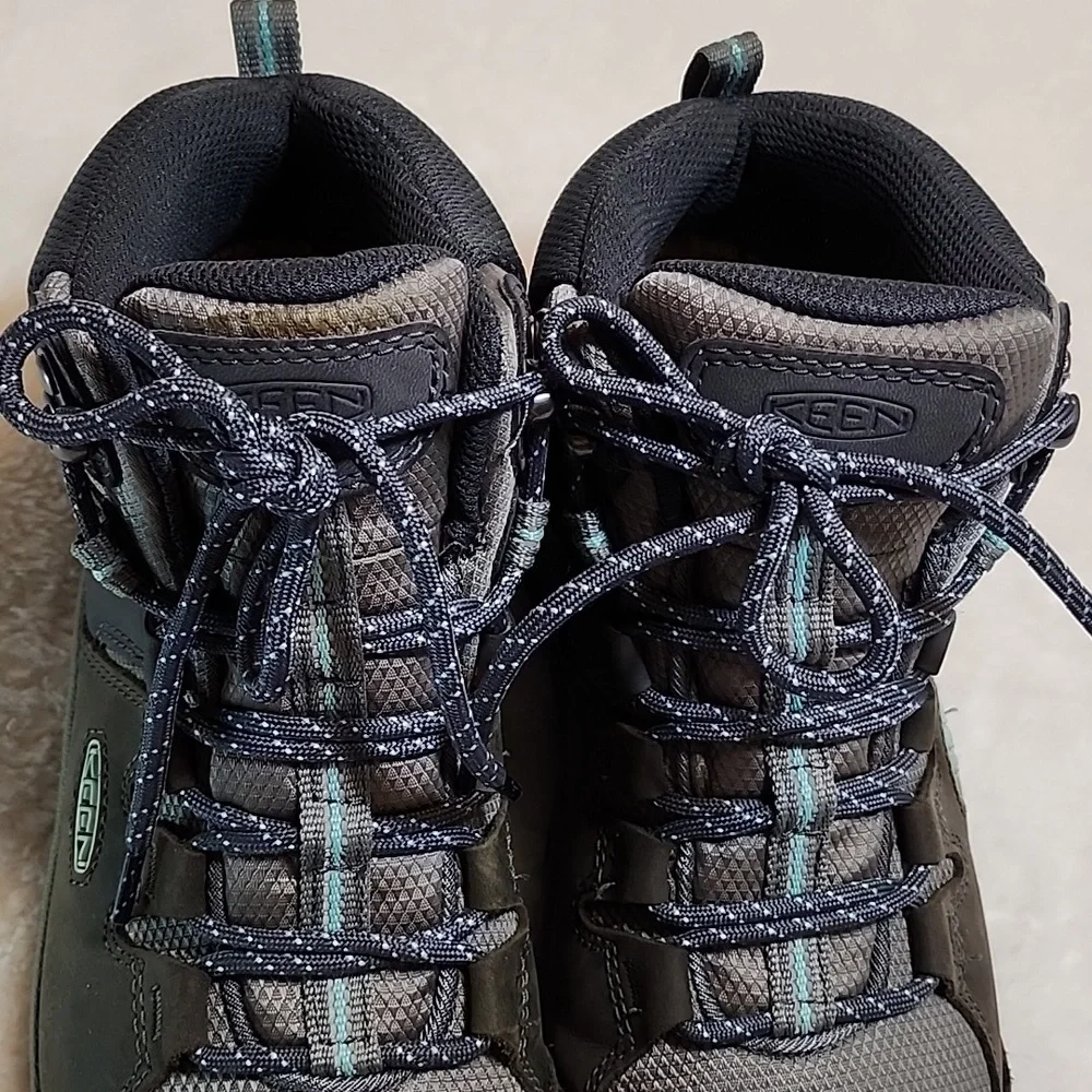 Keen Steens Mid Leather Waterproof Hiking Women's Outdoor  Boots Sz 6